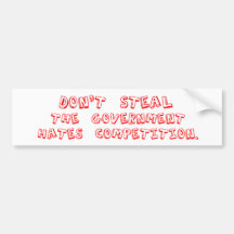 Ron Paul Dont Steal Bumper Stickers