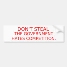 Ron Paul Dont Steal Bumper Stickers