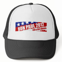 Ron Paul: For a Free America Trucker Hats