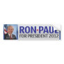 Ron Paul for President 2012 Bumper Sticker