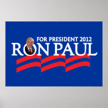 Ron Paul for President 2012 Election Poster