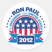 Ron Paul for President 2012 Stickers