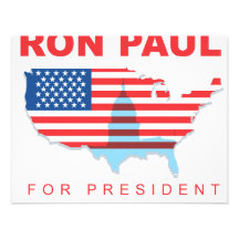 Ron Paul for President (3) Personalized Announcements