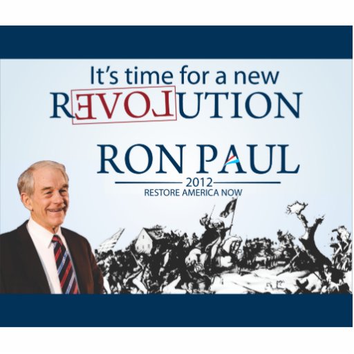 Ron Paul for President Photo Cutout