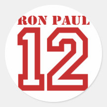 RON PAUL IN '12 STICKERS