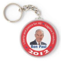 Ron Paul: Liberty and Justice for ALL Key Chains