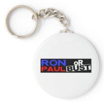 RON PAUL OR BUST KEYCHAIN