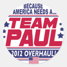Ron Paul Overhaul Stickers