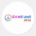 Ron Paul pour le président 2012 Autocollants Ronds