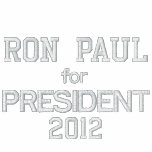 RON PAUL POUR le PRÉSIDENT 2012 Veste-Homme-Rouge