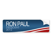 Ron Paul President 2012 Bumper Stickers
