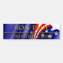 Ron Paul President 2012 Bumper Stickers