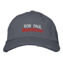 RON PAUL REPUBLICAN Embroidered Cap Embroidered Baseball Cap