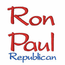 Ron Paul Republican Ladies White Long Sleeve Shirt