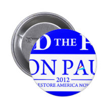 Ron Paul Restore America Now Banner Pins