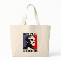 Ron Paul Revolution Tote Bags