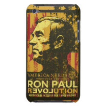 Ron Paul revolution Case-Mate Case iPod Touch Case