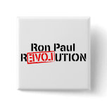 Ron Paul Revolution Continues buttons