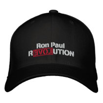 Ron Paul Revolution Embroidered Hat