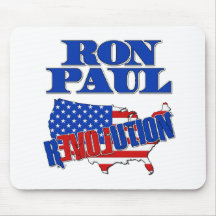 Ron Paul Revolution Mousepads