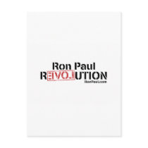 Ron Paul Revolution Postcards