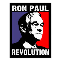 Ron Paul Revolution postcards