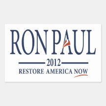 Ron Paul Revolution Rectangle Stickers