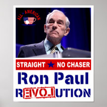 RON PAUL Straight No Chaser Poster