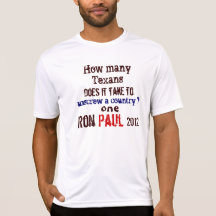 Ron Paul Texan Tshirts