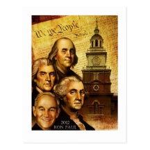 Ron Paul "We The People" Post Card