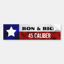 Ron & Rick Bumper Sticker