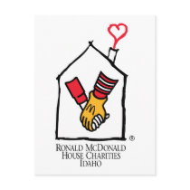 Ronald McDonald Hands Post Cards