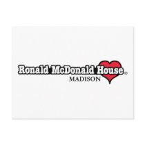 Ronald McDonald Heart Post Card