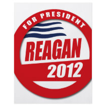 Ronald Reagan 2012 Personalized Flyer