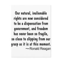 Ronald Reagan Freedom Has Never Been So Post Cards