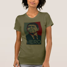 Ronald Reagan Hope Hero Poster - Reagan Bush 84 Shirts