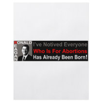 Ronald Reagan on Abortion