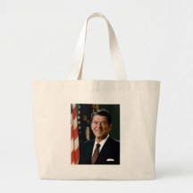 Ronald Reagan Portrait Bags
