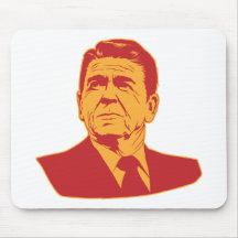 Ronald Reagan Portrait Mousepad