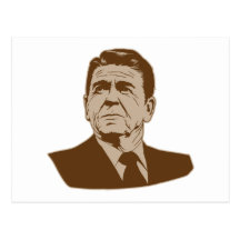 Ronald Reagan Portrait Postcard