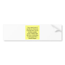 ronald reagan quote bumper stickers