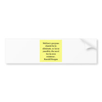 ronald reagan quote bumper stickers