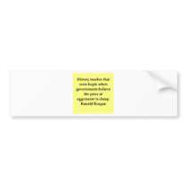 ronald reagan quote bumper stickers