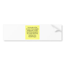 ronald reagan quote bumper stickers