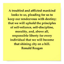 ronald reagan quote posters