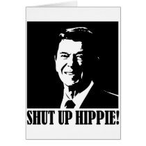 Ronald Reagan says “Shut Up Hippie!”
