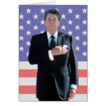 Ronald Reagan, Star Field Greeting Card