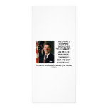 Ronald Reagan Welfare's Purpose Eliminate Need Custom Rack Cards