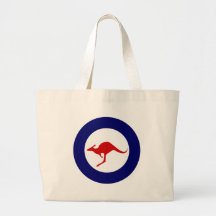 Rondeau militaire d'aviation de kangourou de l'Aus Sac