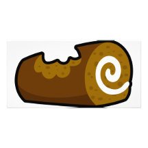 Rondin de chocolat de tentation cartes avec photo